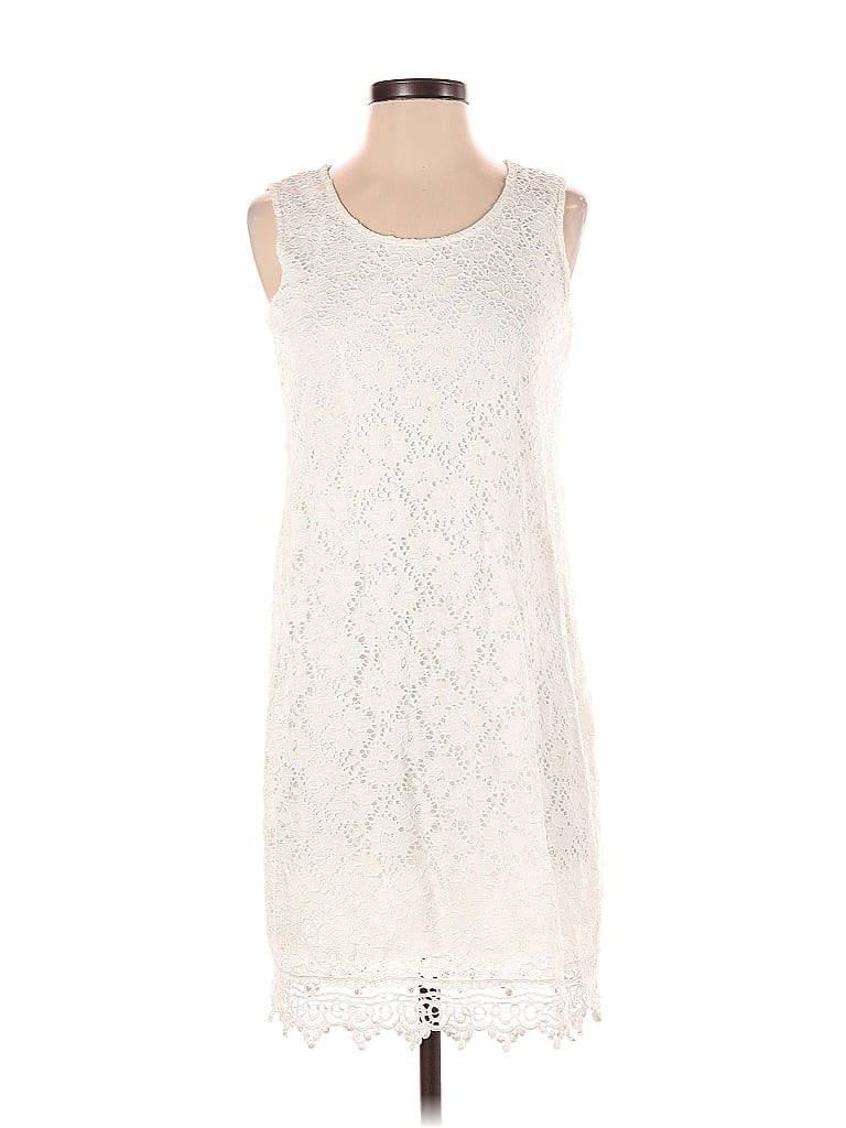 Alfani Ivory Casual Dress Size S (Petite) - 75% off | ThredUp