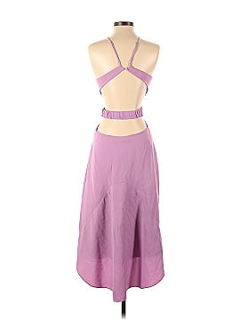 Halston Pink Cut Out Gown (view 2)