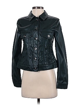 TRUTH BY REPUBLIC Faux Leather Jacket (view 1)