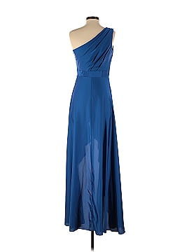 IEENA for Mac Duggal One Shoulder High Low Gown (view 2)
