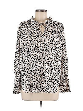 Ann Taylor Long Sleeve Blouse (view 1)