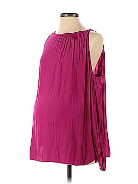 FOR 2 by Ramy Brook Magenta Heather Maternity Top (view 1)