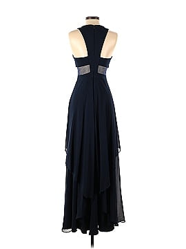 LM Collection Navy Flutter Gown (view 2)
