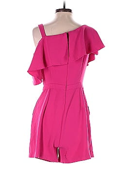 Rachel Zoe Pink Ruffle Romper (view 2)