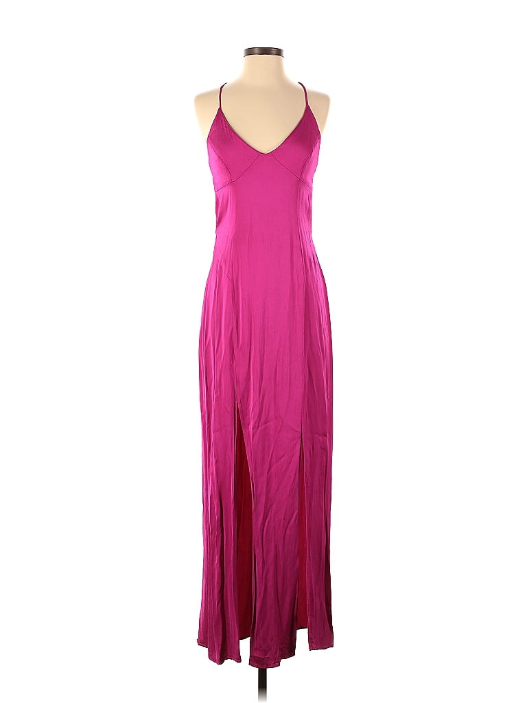 Manning Cartell Solid Pink Burgundy Facetime Slip Gown Size 4 - 78% off ...