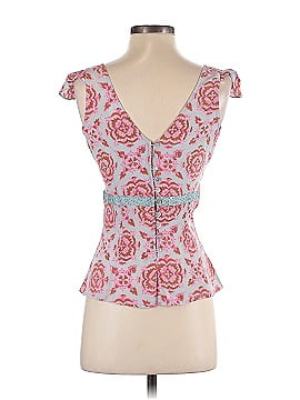 Plenty By Tracy Reese Short Sleeve Silk Top (view 2)