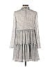 Ted Baker London 100% Polyester Marled Tweed Silver Phenia Dress Size 4 (1) - photo 2