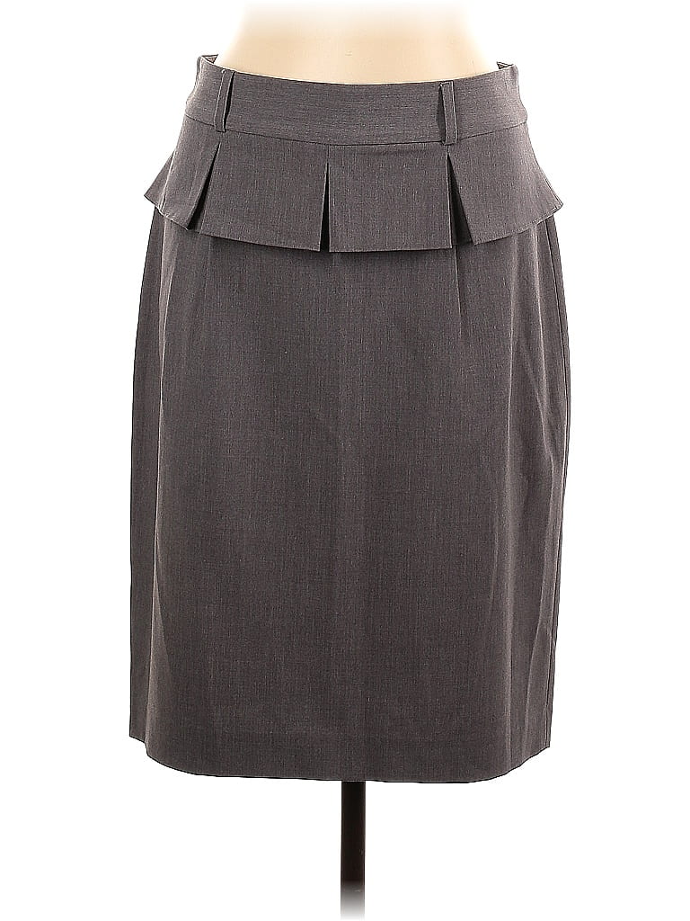 Adrienne Vittadini Gray Formal Skirt Size 10 - photo 1
