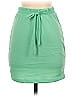 Fantastic Fawn Solid Green Casual Skirt Size S - photo 1