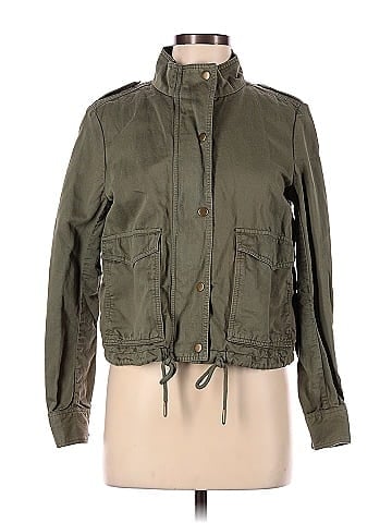 Ann taylor green jacket sale