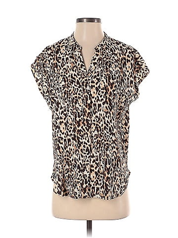 banana republic short sleeve blouse