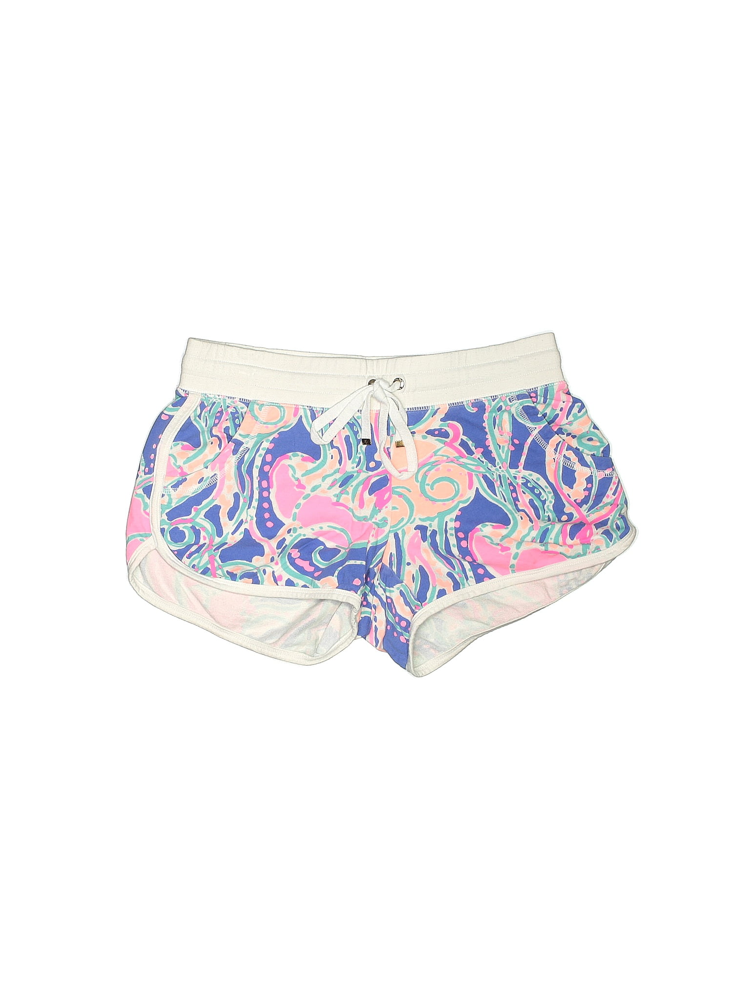 Lilly Pulitzer Multi Color White Shorts Size S - 68% off | thredUP