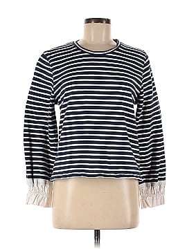 KINLY Striped Cuff Sweatshirt (view 1)