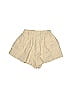 Assorted Brands 100% Polyester Solid Tan Khaki Shorts Size 6 - photo 1