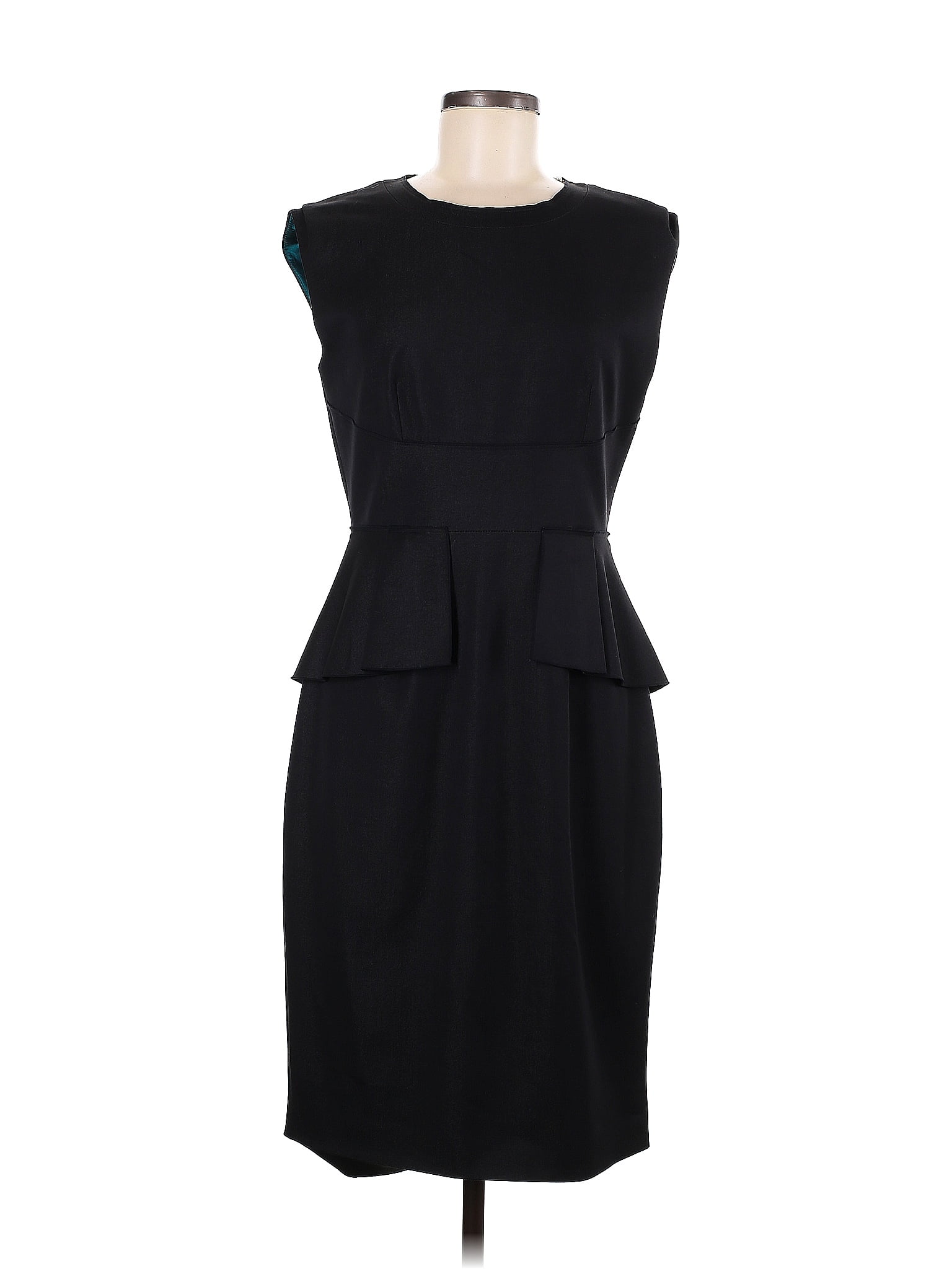 Tahari Solid Black Cocktail Dress Size 8 - 77% off | thredUP