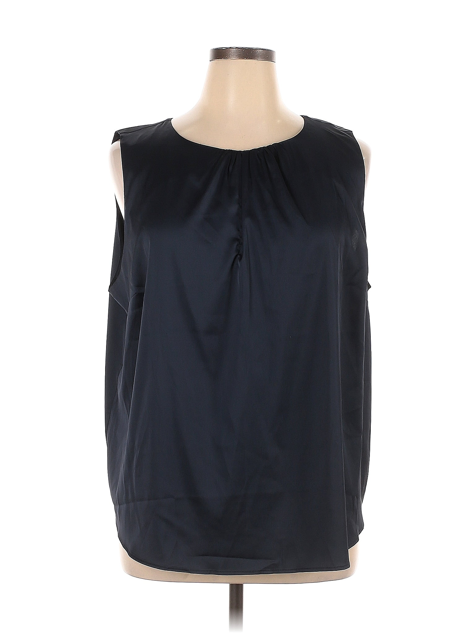 The Limited Tie-dye Black Sleeveless Blouse Size 1X (Plus) - 57% off ...