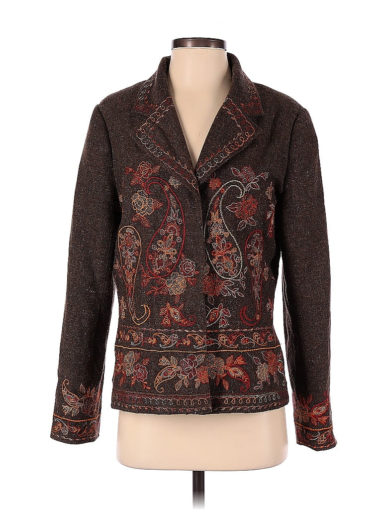 Coldwater Creek Brown Blazer Size S 72 off ThredUp