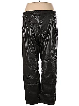 Extro&Vert Faux Leather Pants (view 2)