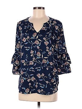 Roz & Ali 3/4 Sleeve Blouse (view 1)