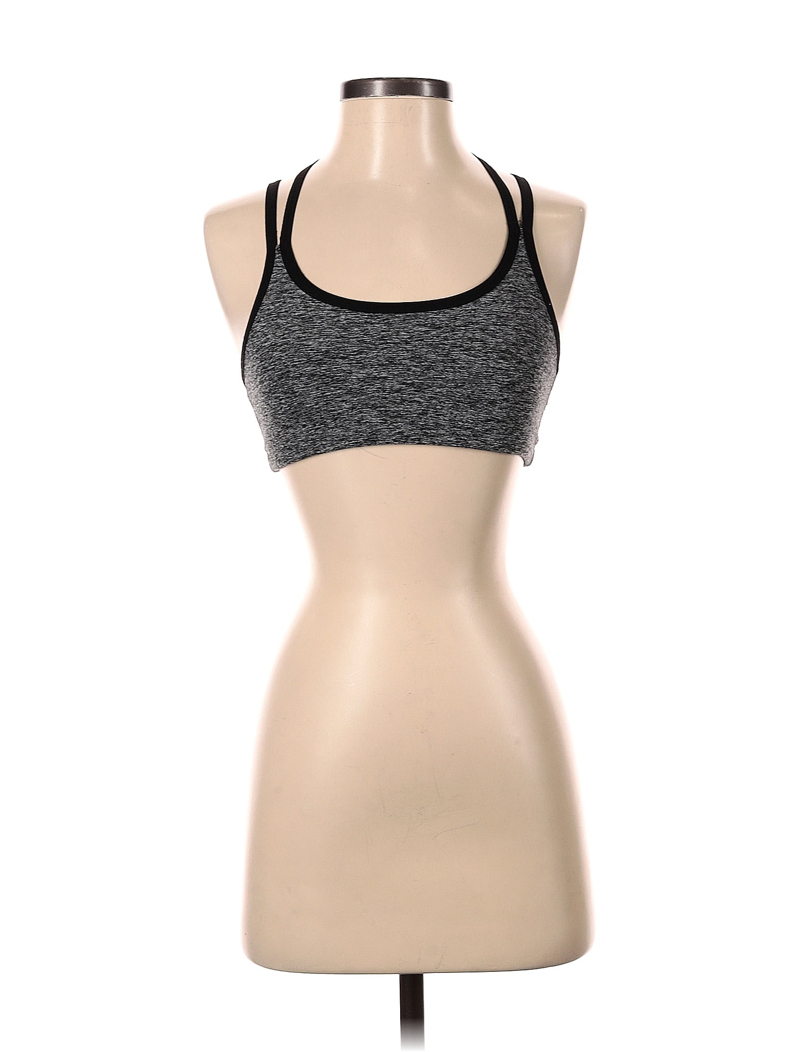 Beyond Yoga Women's Grey Double Back Sports Bra Size Xs