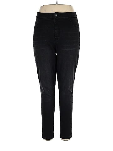 No Boundaries Solid Black Jeggings Size XL - 36% off