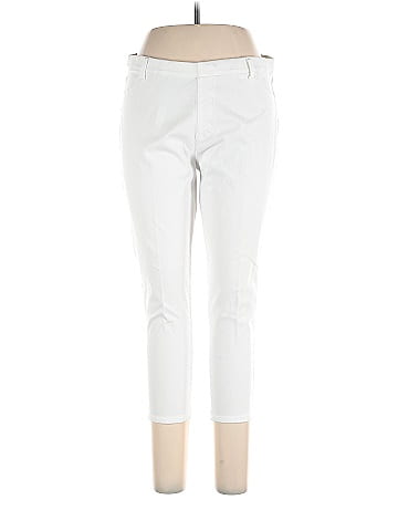 Faded Glory Solid White Casual Pants Size XL - 60% off