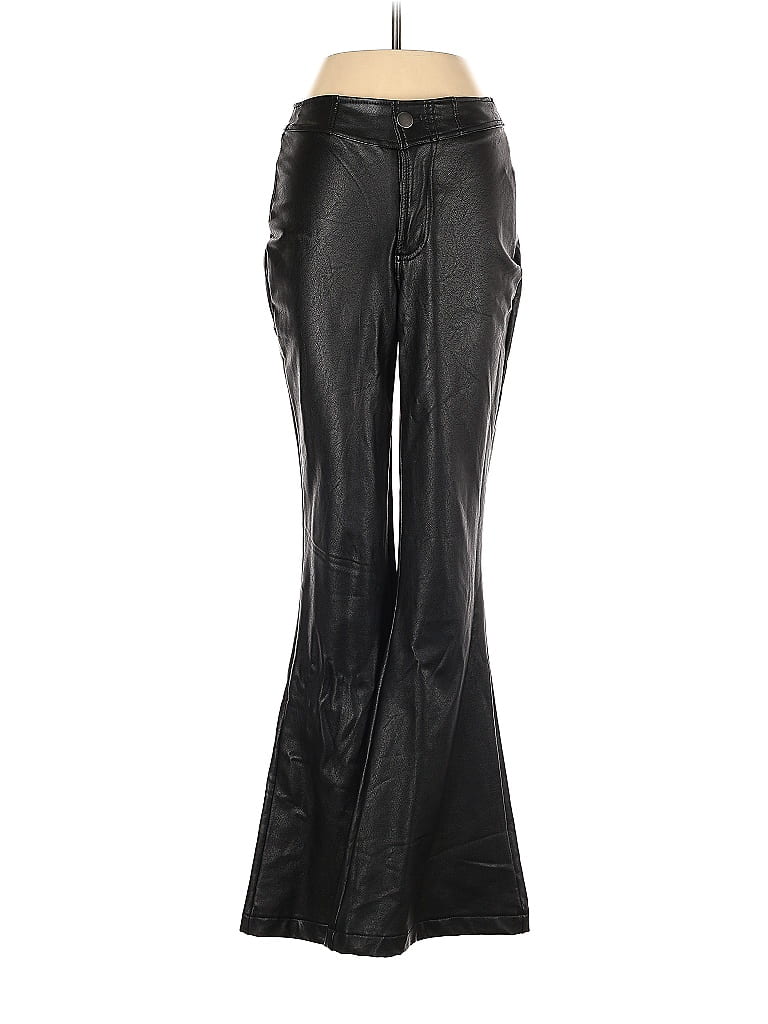 BBJ Los Angeles 100% Polyurethane Black Faux Leather Pants Size S - 62%