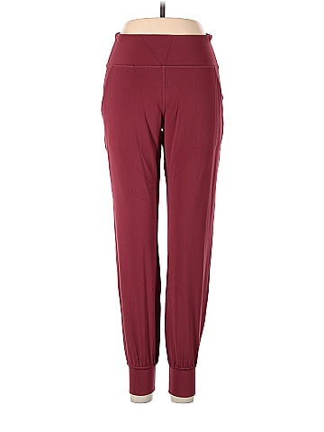 Lululemon Athletica Burgundy Active Pants Size 8 - 55% off