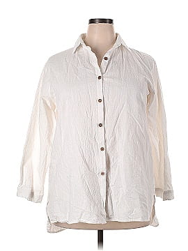 Unbranded Long Sleeve Button-Down Shirt (view 1)