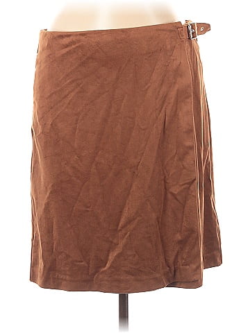 Banana republic faux hot sale leather skirt