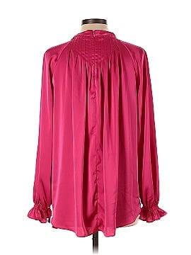 Adam Lippes Collective Pink Bow Blouse (view 2)
