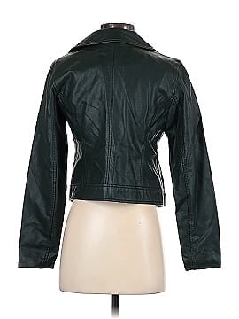 Ruff Hewn Faux Leather Jacket (view 2)