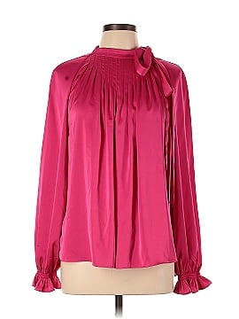 Adam Lippes Collective Pink Bow Blouse (view 1)