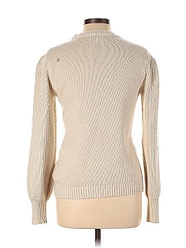 Louna Embroidered Puff Sleeve Sweater (view 2)