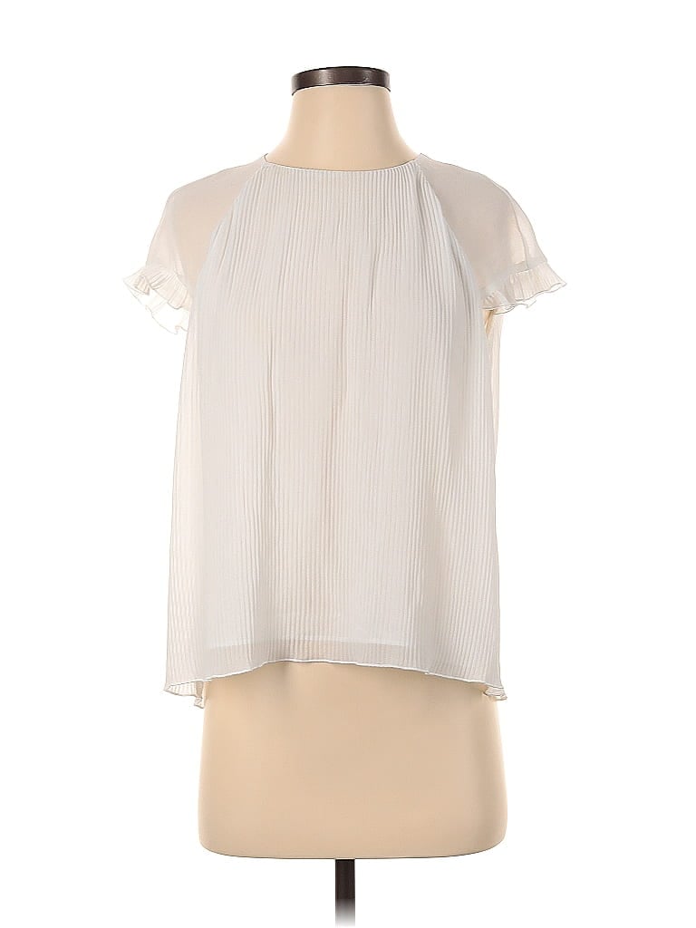 Trafaluc by Zara Ivory Short Sleeve Blouse Size S - photo 1