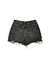 Topshop 100% Cotton Black Denim Shorts Size 6 - photo 2