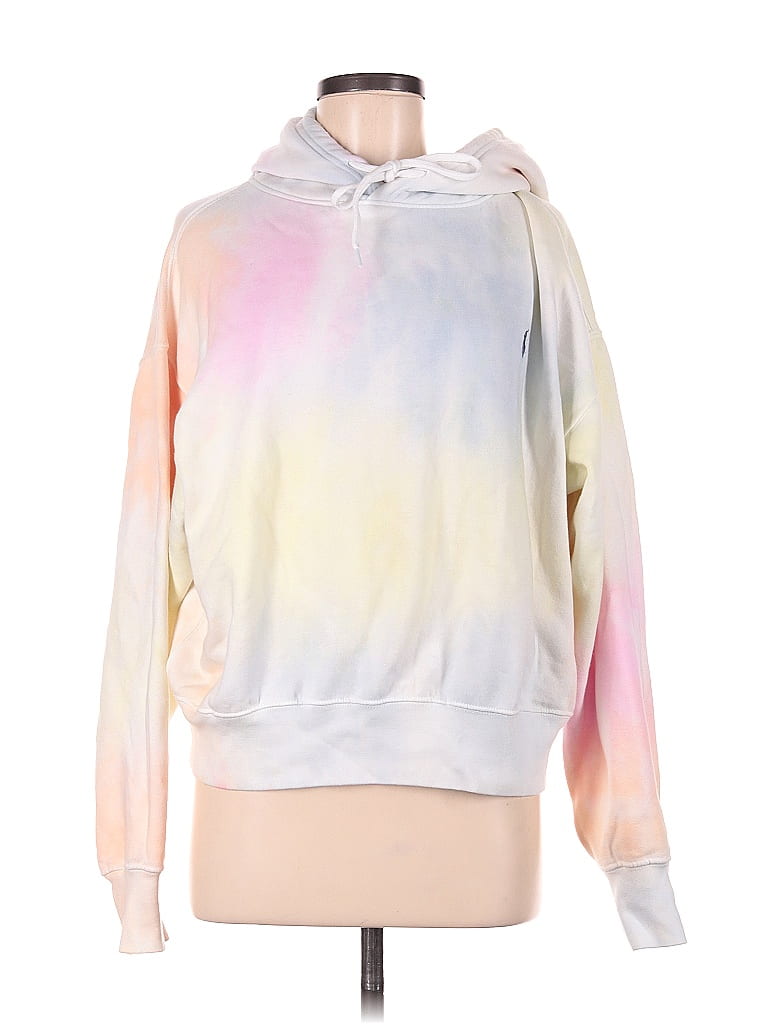 Polo by Ralph Lauren Tie-dye Multi Color White Pullover Hoodie Size M ...