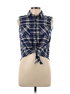 Foreign Exchange Short Sleeve Button-Down Shirt (view 1)