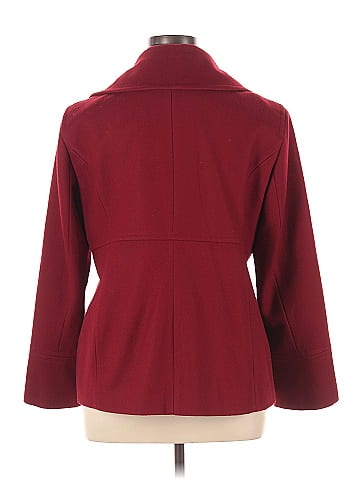 Michael kors maroon on sale jacket