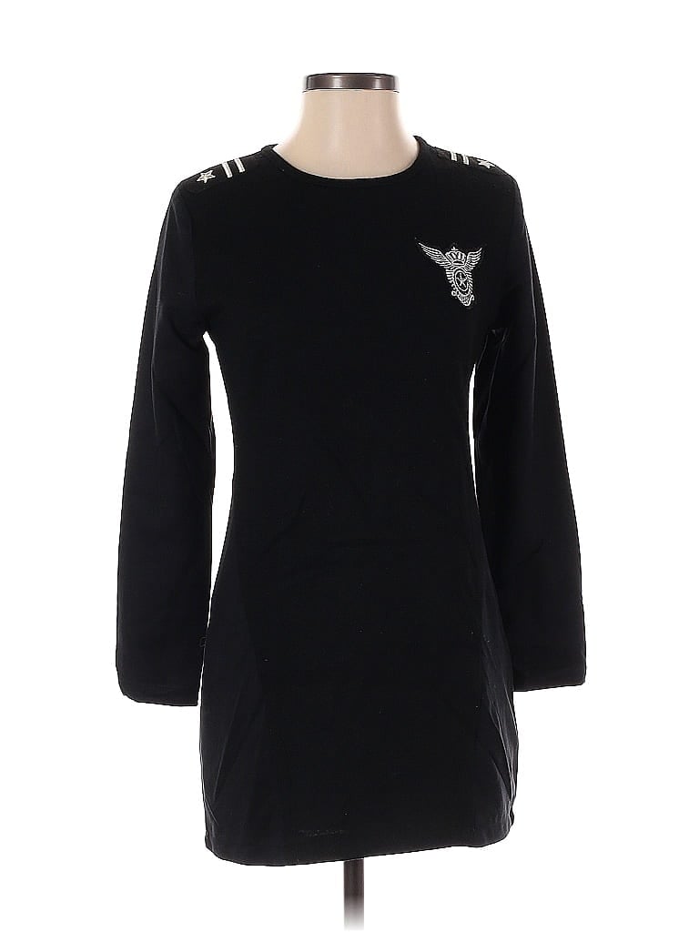 Pre-owned Assorted Brands Casual Dress In Black