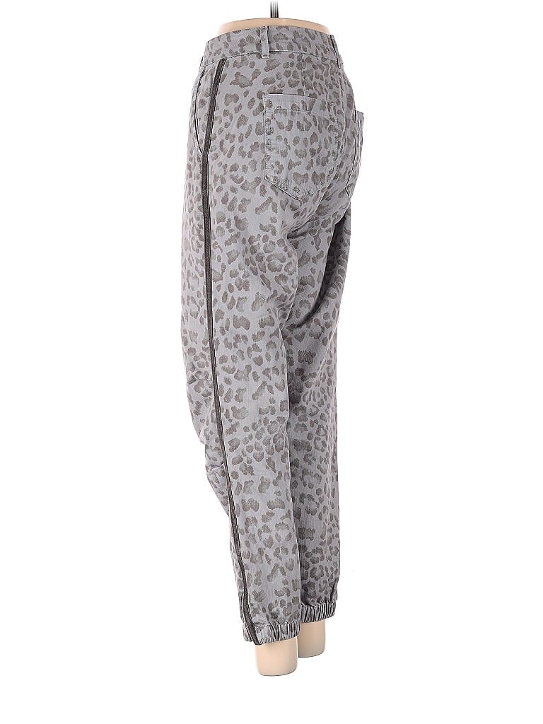 Sundry 100% Cotton Animal Print Gray Jeggings Size 25 waist - photo 1