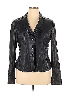 Armani Collezioni Leather Jacket (view 1)