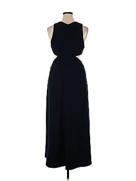Halston Navy Cutout Gown (view 2)