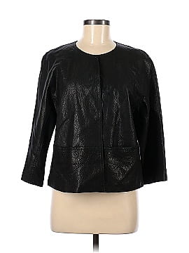 Lafayette 148 New York Leather Jacket (view 1)