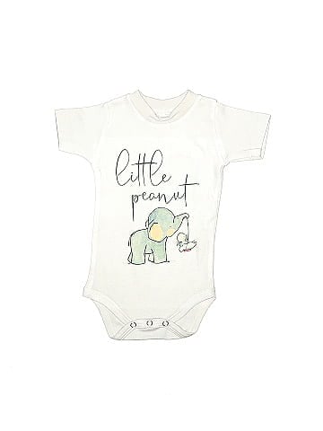 Laughing Giraffe Short Sleeve Onesie (view 1)