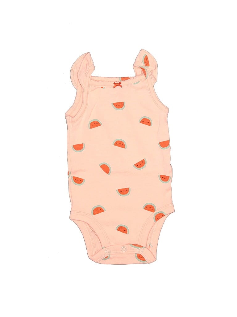 Pre-owned Carter's Babies' Leotard In Orange