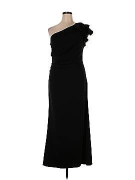 Slate & Willow Ruffle One Shoulder Gown (view 1)