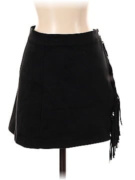 Zara Faux Leather Skirt (view 1)