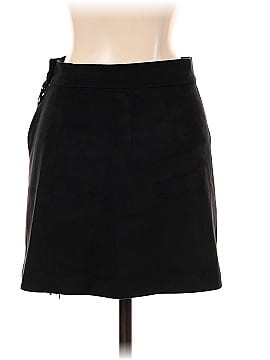 Zara Faux Leather Skirt (view 2)