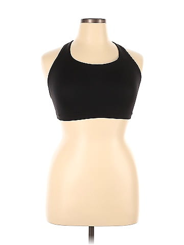 Lululemon Athletica Black Sports Bra Size 36DDD (Plus) - 53% off